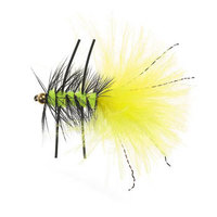 FL-20007 B.H. Rubber Leg Wooly - Fluo Yellow #8