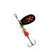 Mepps Black Fury Nr. 1 Sort/Orange Dots