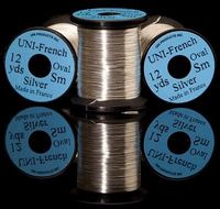 UNI French Oval Tinsel  #S, Silver
